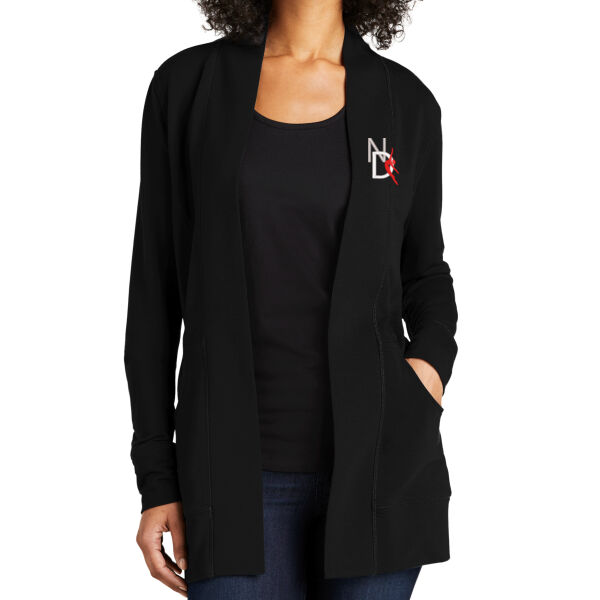Port Authority® Women's Microterry Cardigan - Embroidered Logo **Add Name for $5! ** Thumbnail