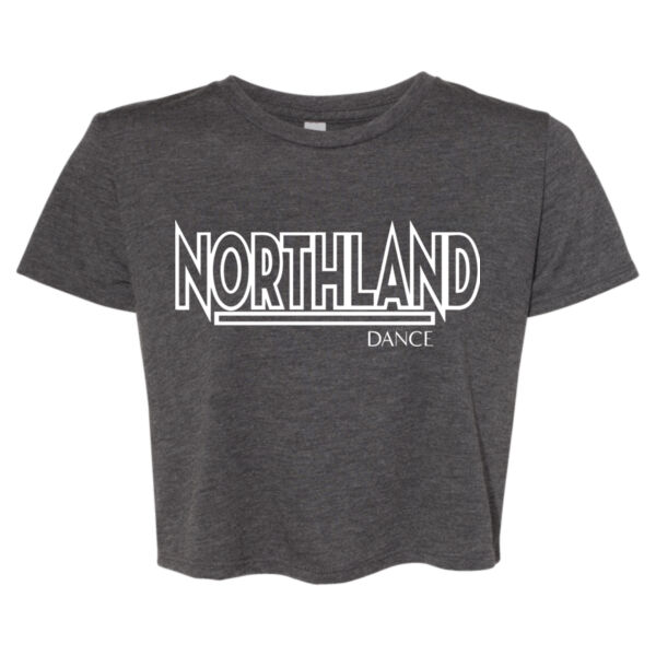 Women’s Flowy Crop Tee - Printed Logo Thumbnail