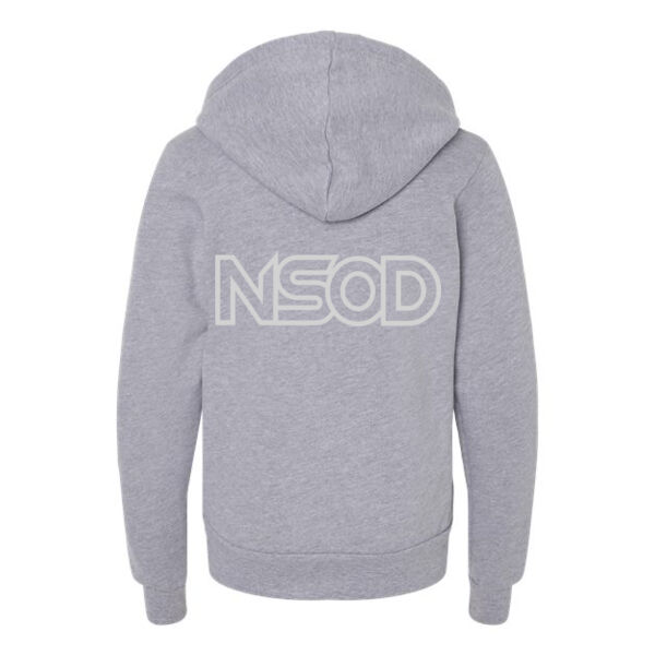 Youth Sponge Fleece Full-Zip Hoodie - Applique Logo Thumbnail