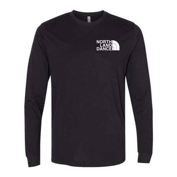 Sueded Long Sleeve T-Shirt - Printed Logo Thumbnail