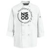 Eight Knot Button Chef Coat with Thermometer Pocket Thumbnail