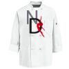 Eight Knot Button Chef Coat with Thermometer Pocket Thumbnail