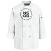 Eight Knot Button Chef Coat with Thermometer Pocket Thumbnail