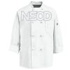 Eight Knot Button Chef Coat with Thermometer Pocket Thumbnail