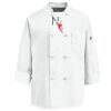 Eight Knot Button Chef Coat with Thermometer Pocket Thumbnail