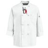 Eight Knot Button Chef Coat with Thermometer Pocket Thumbnail