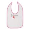 Infant Contrast Trim Premium Jersey Bib Thumbnail