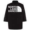 Ten Pearl Button Black Chef Coat Thumbnail