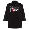 Ten Pearl Button Black Chef Coat Thumbnail