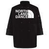 Ten Pearl Button Black Chef Coat Thumbnail