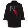 Ten Pearl Button Black Chef Coat Thumbnail