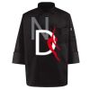 Black Knot Button Chef Coat Thumbnail