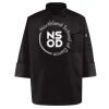 Black Knot Button Chef Coat Thumbnail
