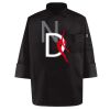 Black Knot Button Chef Coat Thumbnail